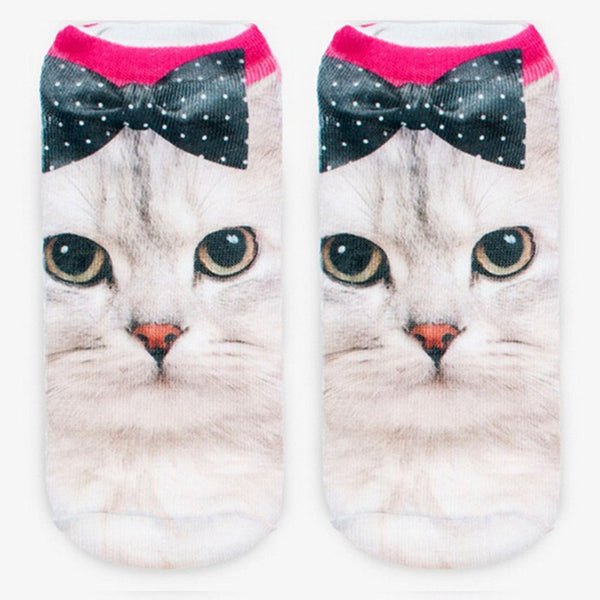 White Cat socks