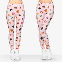 Cats & Sweets leggings