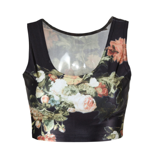 Floral Crop Top