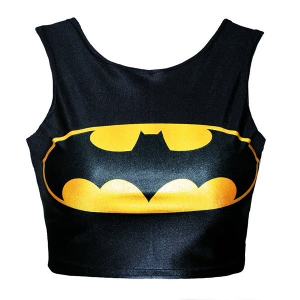 Batman Crop Top