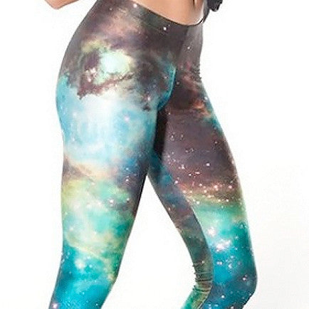 Blue Galaxy leggings