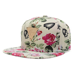 Light Floral Snapback