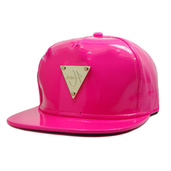 Pink Shiny Snapback