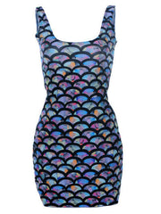 Mermaid Scales Tank Dress