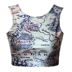 Middle Earth Crop Top