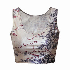 Middle Earth Crop Top