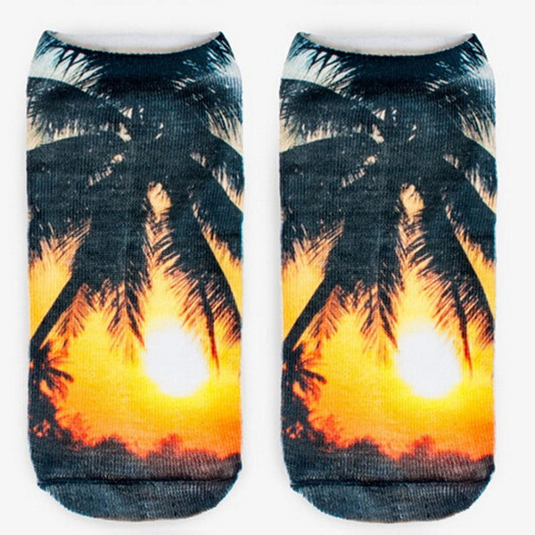 Palm Tree Socks