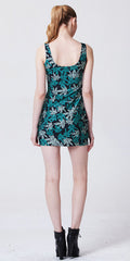 Weed Leaf Tank Dress